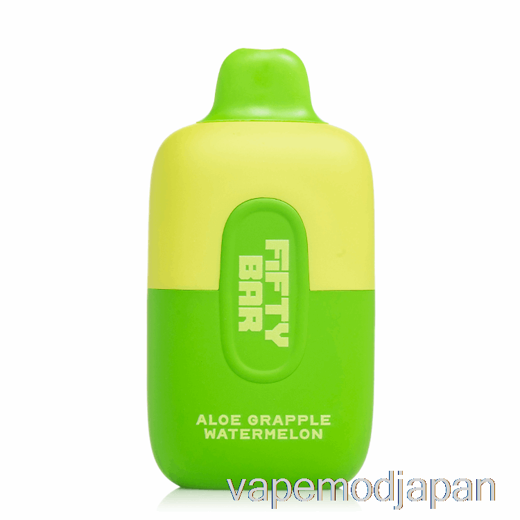 VAPE ジャパン フィフティ バー 6500 使い捨て アロエ グラップル スイカ